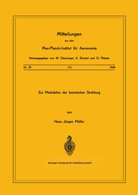 Produktbild: Zur Modulation der kosmischen Strahlung