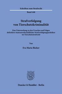 Produktbild: Strafverfolgung von Tierschutzkriminalit&auml;t