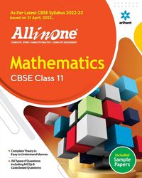 Produktbild: CBSE All In One Mathematics Class 11 2022-23 Edition (As per latest CBSE Syllabus issued on 21 April 2022)