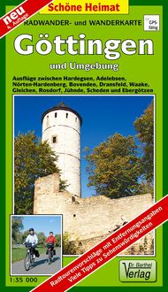 Produktbild: Radwander- und Wanderkarte G&ouml;ttingen und Umgebung 1 : 35 000