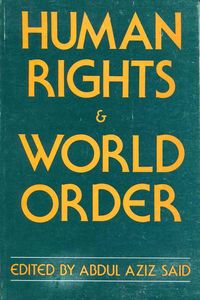 Produktbild: Human Rights and World Order