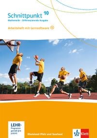 Produktbild: Schnittpunkt Mathematik 10. Arbeitsheft mit L&ouml;sungsheft und Lernsoftware Klasse 10. Differenzierende Ausgabe Rheinland-Pfalz und Saarland