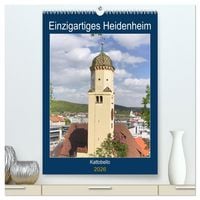 Produktbild: Einzigartiges Heidenheim (hochwertiger Premium Wandkalender 2026 DIN A2 hoch), Kunstdruck in Hochglanz