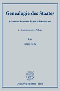 Produktbild: Genealogie des Staates.