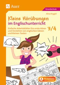 Produktbild: Kleine H&ouml;r&uuml;bungen im Englischunterricht 3/4