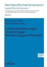 Produktbild: Funktionsbedingungen unabh&auml;ngiger Verfassungsgerichtsbarkeit