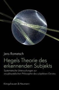 Produktbild: Hegels Theorie des erkennenden Subjekts