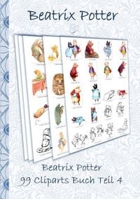 Produktbild: Beatrix Potter 99 Cliparts Buch Teil 4 ( Peter Hase )