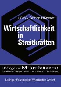 Produktbild: Wirtschaftlichkeit in Streitkr&auml;ften