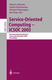 Produktbild: Service-Oriented Computing -- ICSOC 2003