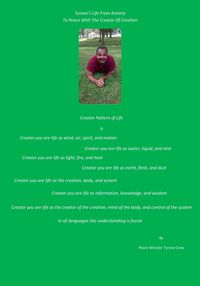 Produktbild: Tyrone's Life From Anxiety To Peace with the Creator of Creation