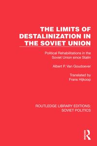 Produktbild: The Limits of Destalinization in the Soviet Union