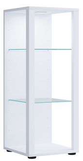 Produktbild: Holz Glas Stand Vitrine Sammelvitrine Glasol M