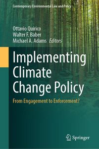 Produktbild: Implementing Climate Change Policy