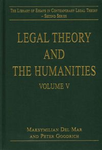 Produktbild: Goodrich, P: Legal Theory and the Humanities