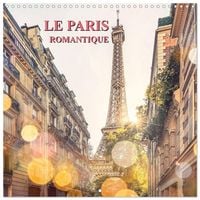 Produktbild: Le Paris romantique (Calendrier mural carr&eacute; 2026 30x30 cm) Calendrier double avec une page pour vos prises de notes