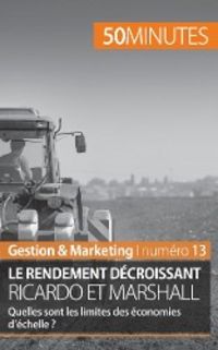 Produktbild: Th&eacute;orie des rendements d&eacute;croissants