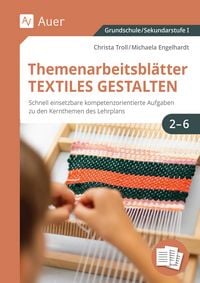 Produktbild: Themenarbeitsbl&auml;tter Textiles Gestalten 2-6