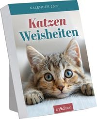 Produktbild: Abrei&szlig;kalender Katzenweisheiten 2027