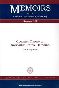 Produktbild: Popescu, G:  Operator Theory on Noncommutative Domains