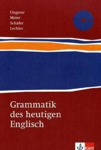 Produktbild: Grammatik des heutigen Englisch