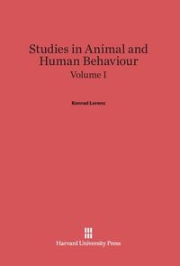 Produktbild: Studies in Animal and Human Behaviour, Volume I