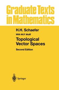 Produktbild: Topological Vector Spaces