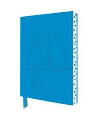 Produktbild: Exquisit Premium Notizbuch DIN A5: Zwei gl&uuml;ckliche Katzen