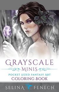 Produktbild: Grayscale Minis - Pocket Sized Fantasy Art Coloring Book