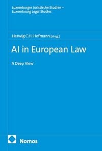 Produktbild: AI in European Law