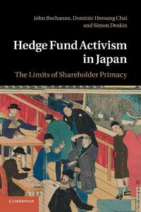 Produktbild: Hedge Fund Activism in Japan