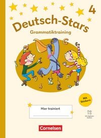 Produktbild Deutsch-Stars - Grammatiktraining Ausgabe ab 2025 - 4. Schuljahr