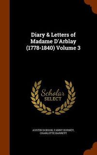 Produktbild: Diary & Letters of Madame D'Arblay (1778-1840) Volume 3