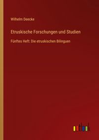 Produktbild: Etruskische Forschungen und Studien
