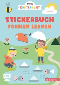 Produktbild: Mini Kunterbunt &ndash;&nbsp;Mein erstes Formen-Stickerbuch f&uuml;r Kinder ab 3 Jahren