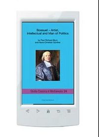 Produktbild: Bossuet- Artist, Intellectual and Man of Politics