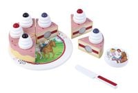 Produktbild: Torte Bibi und Tina zum schneiden aus Holz