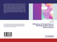Produktbild: Efficiency of Fiscal Policy in Promoting GDP and Its Determinants