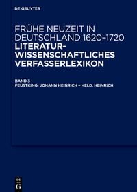 Produktbild: Feustking, Johann Heinrich &ndash; Held, Heinrich