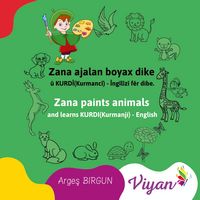 Produktbild: Zana paints animals and learns KURDI(Kurmanji) - English