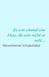 Produktbild: Es war einmal eine Hexe, die war nicht so nett....