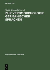 Produktbild: Zur Verbmorphologie germanischer Sprachen