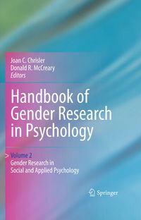 Produktbild: Handbook of Gender Research in Psychology