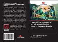 Produktbild: Simulation et analyse exp&eacute;rimentale des convertisseurs directs