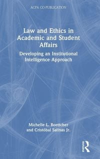 Produktbild: Law and Ethics in Academic and Student Affairs
