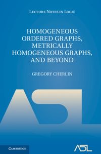 Produktbild: Homogeneous Ordered Graphs, Metrically Homogeneous Graphs, and Beyond 2 Volume Hardback Set