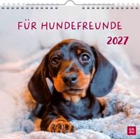 Produktbild: Wandkalender 2027: F&uuml;r Hundefreunde