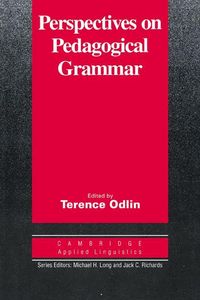 Produktbild: Perspectives on Pedagogical Grammar