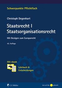 Produktbild: Staatsrecht I. Staatsorganisationsrecht