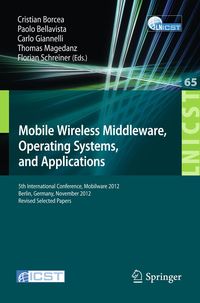 Produktbild: Mobile Wireless Middleware, Operating Systems, and Applications
